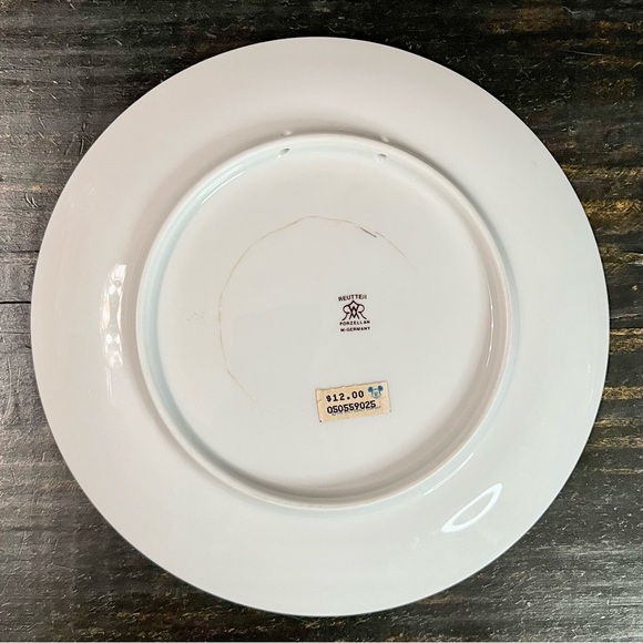 Reutter Porzellan Germany BERLIN et COLN Capitale de Prusse Porcelain Plate 6.25 - Picture 6 of 8